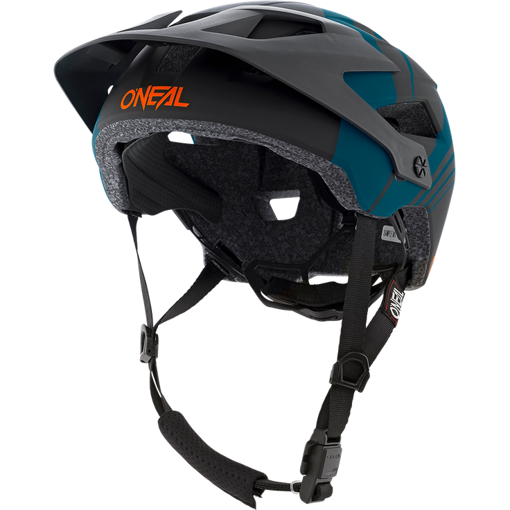 O`NEAL DEFENDER HELMET NOVA L/XL, petrol/orange – Bild 3