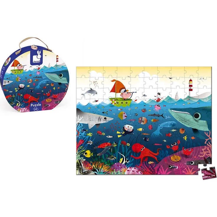 Puzzlekoffer unterwasser 100 Teile