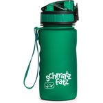 schmatzfatz Trinkflasche Sportflasche 350 ml 18 cm Tritan Grün
