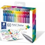 STAEDTLER Fineliner triplus 60er Set