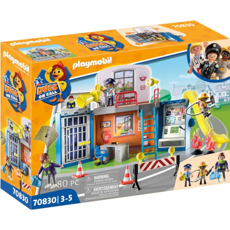 Playmobil DUCK ON CALL 70830 'Mobile Einsatzzentrale', 80 Teile, ab 3 Jahren – Bild 1