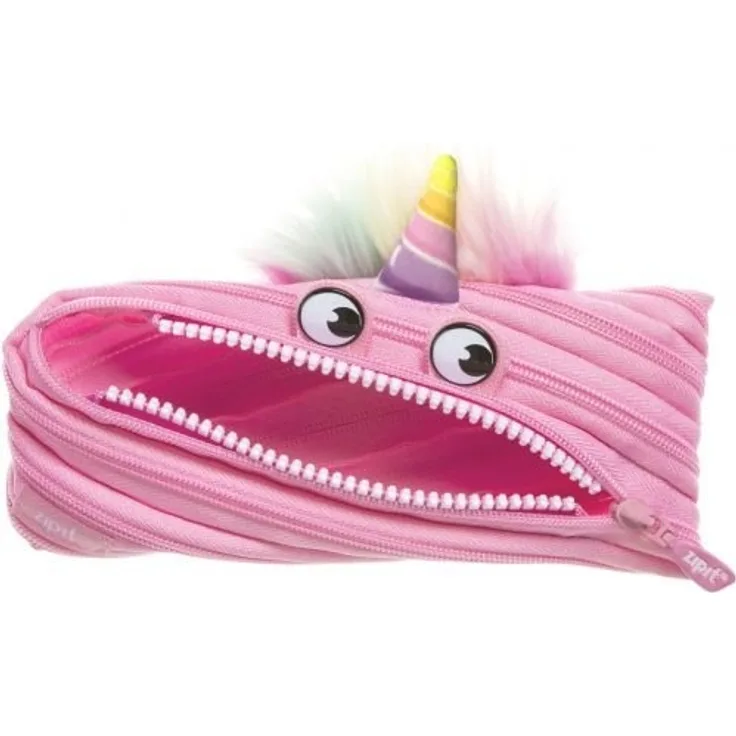 ZIPIT Einhorn Federmäppchen, Etui, Rosa