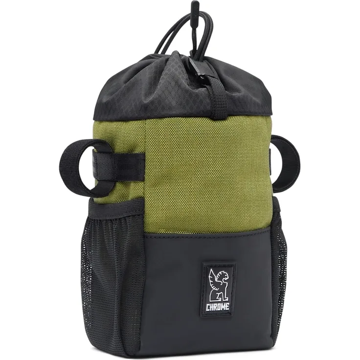 Chrome Industries Doubletrack FEED Bag Lenkertasche - Olive Branch.