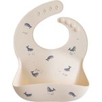 BiBs Retro Schnuller Altrosa / Eisen 6-18 Monate 2 Stück Blau