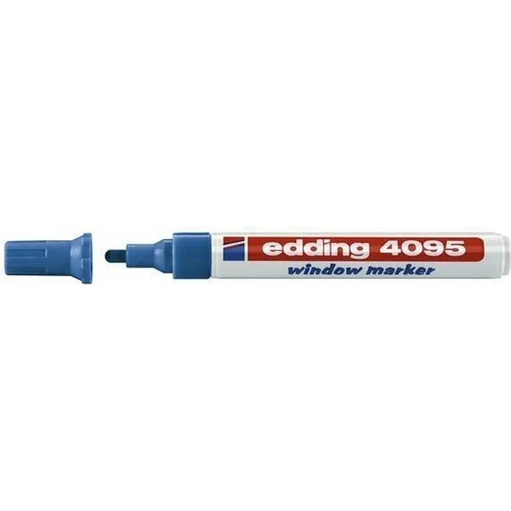 "edding 4095 Kreidemarker, Windowmarker Blau" – Bild 1