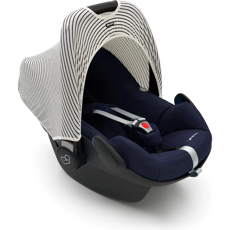 Dooky Hoody, Sonnenblende/Sonnenschutz für Autositz, Kinderwagen und Buggy (mit optimalem UV-Schutz 40+, alle Altersgruppen 0+, passend für die meisten Marken, waschbar), San Marino