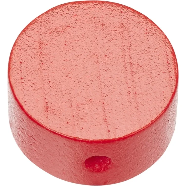 Schnulli-Scheibe 20 x 10 mm, rot, Btl. 4 St.