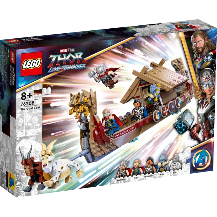 Lego Marvel 76208 'Das Ziegenboot', 564 Teile, ab 8 Jahren – Bild 3