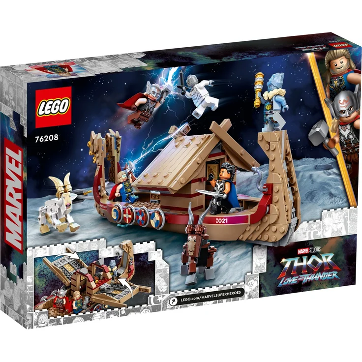 Lego Marvel 76208 'Das Ziegenboot', 564 Teile, ab 8 Jahren – Bild 4