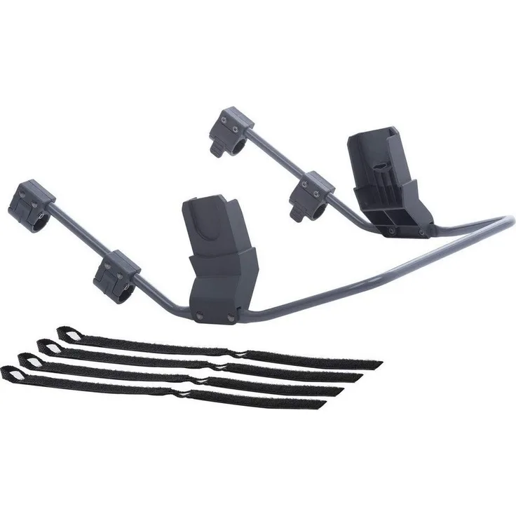 Joovy 9003 Zoom 360 Ultralight Autositz-Adapter, grau