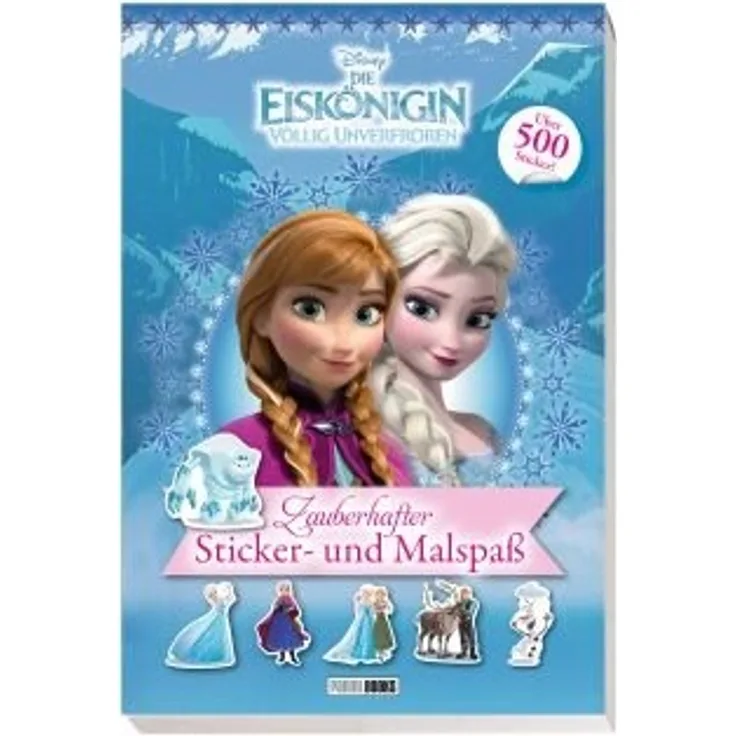 Die Eiskönigin Zauberhafter Sticker und Malspaß über 500 Sticker