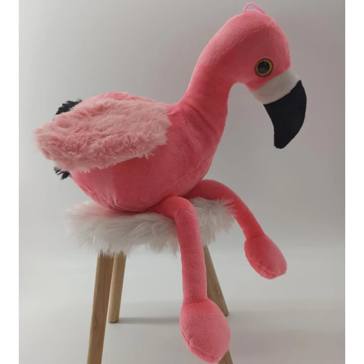 Kuscheltier Plüschtier XXL Plüsch Flamingo pink aus niciweichem Stoff für Mädchen, Jungen & Babys – Flauschiges Stofftier zum Spielen (Flamingo 38 cm) - Preisvergleich – Bild 9
