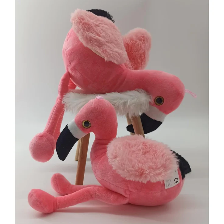 Kuscheltier Plüschtier XXL Plüsch Flamingo pink aus niciweichem Stoff für Mädchen, Jungen & Babys – Flauschiges Stofftier zum Spielen (Flamingo 38 cm) - Preisvergleich – Bild 6