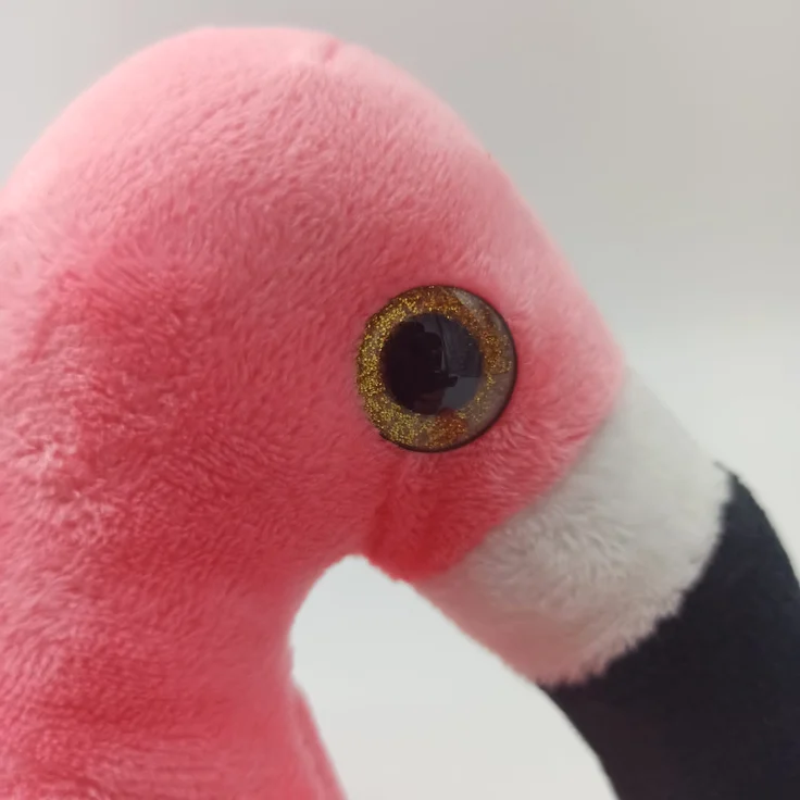 Kuscheltier Plüschtier XXL Plüsch Flamingo pink aus niciweichem Stoff für Mädchen, Jungen & Babys – Flauschiges Stofftier zum Spielen (Flamingo 38 cm) - Preisvergleich – Bild 8