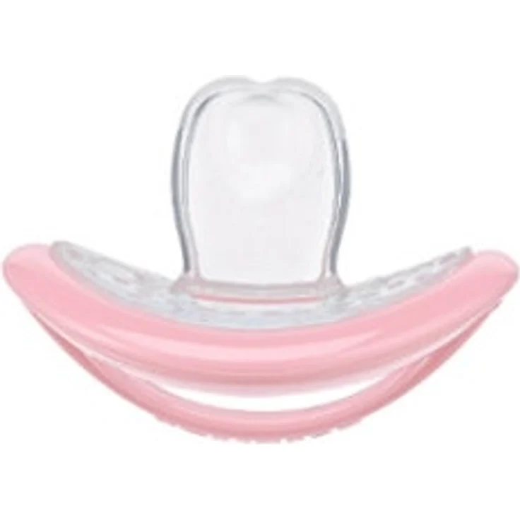 CURAPROX baby Schnuller Gr. 0 ab dem 0. Monat in pastell rosa, single