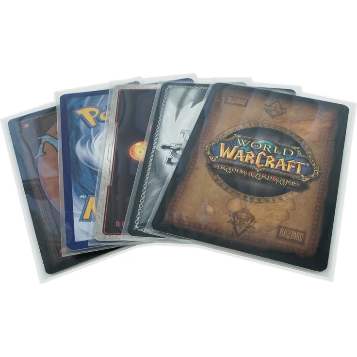 Arkero-G 50 Standard Matt Card Sleeves Transparent / Clear Kartenhüllen z. B. für MTG Magic & Pokemon Karten – Bild 1