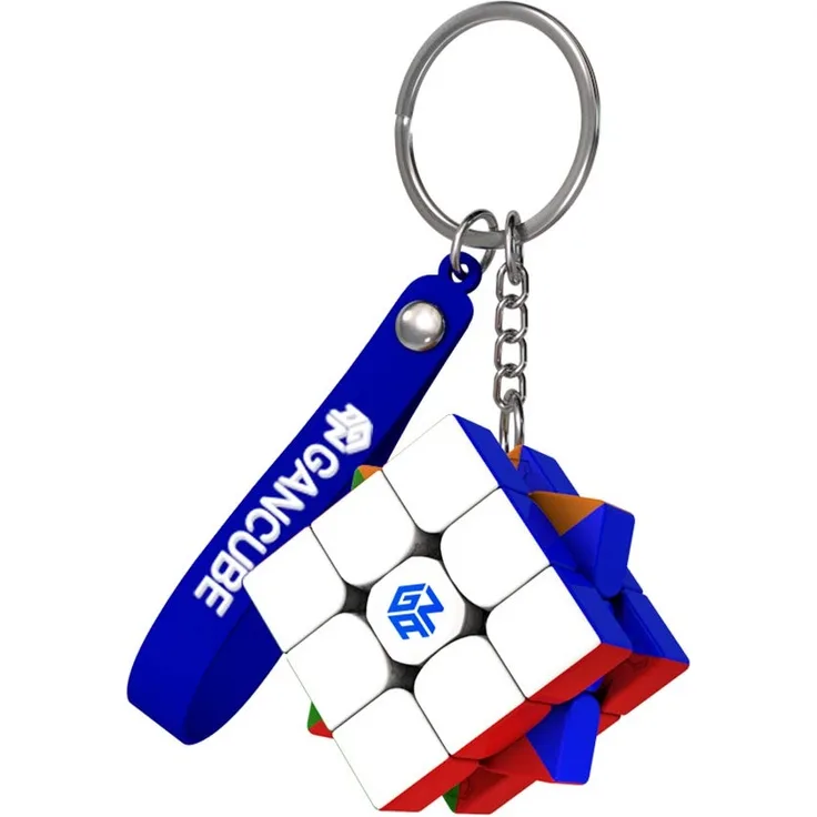 GAN 330 Cube Key Ring 3x3 Speed Cube Schlüsselanhänger Mini Cube Spiele 30mm (Standard Version)