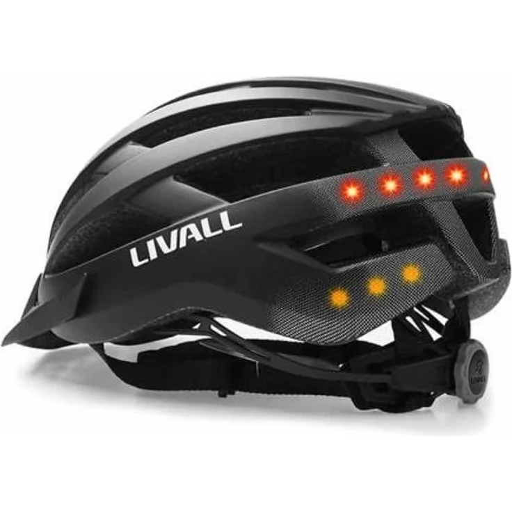 Livall Fahrradhelm MT1, schwarz, L 58-62