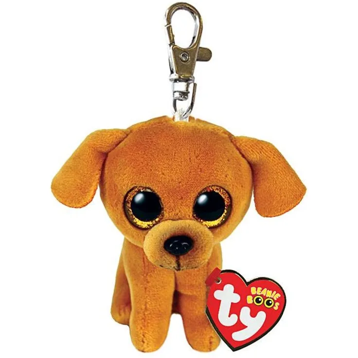TY Beanie Boo's Clip, "Zuzu", Hund, ca 10 cm.