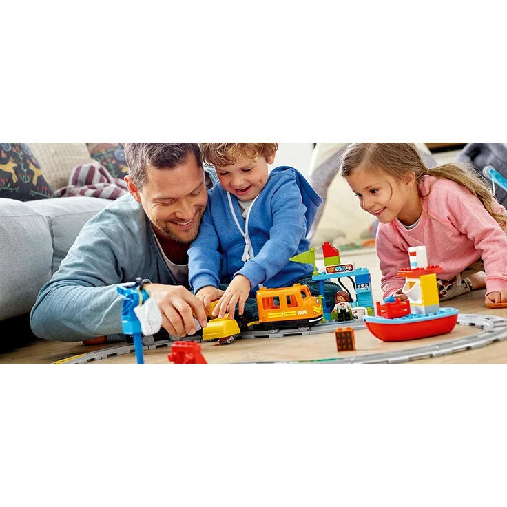 LEGO DUPLO 10875 'Güterzug', 105 Teile, ab 2 Jahren – Bild 5
