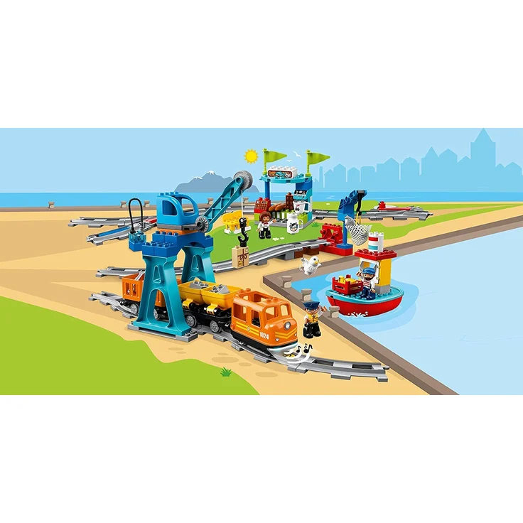 LEGO DUPLO 10875 'Güterzug', 105 Teile, ab 2 Jahren – Bild 6