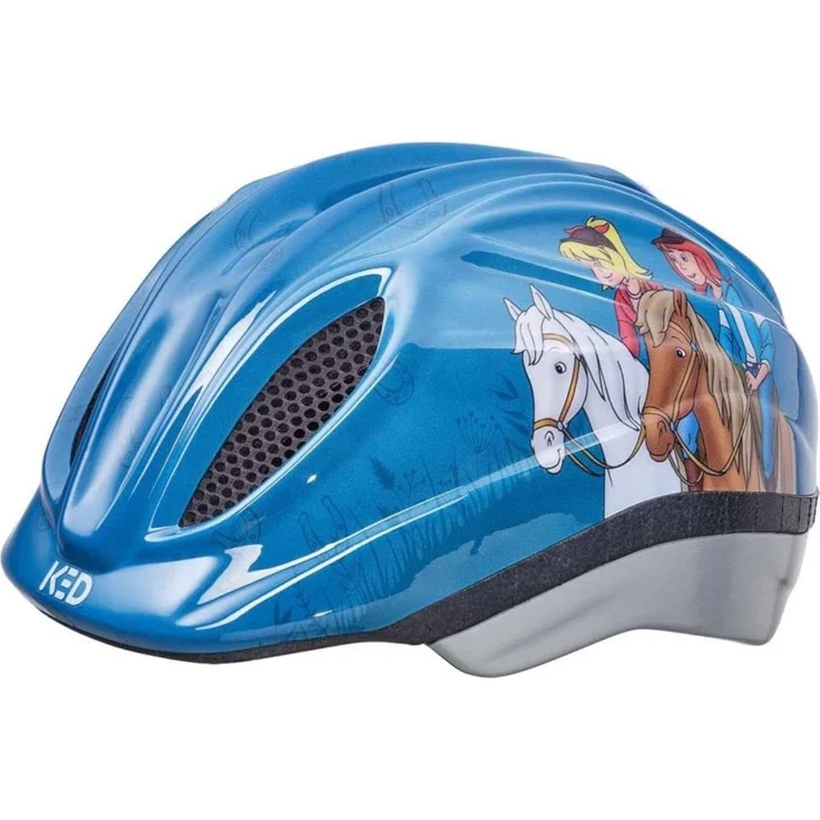KED Fahrradhelm Meggy II Originals S Bibi&Tina Petrol – Bild 1