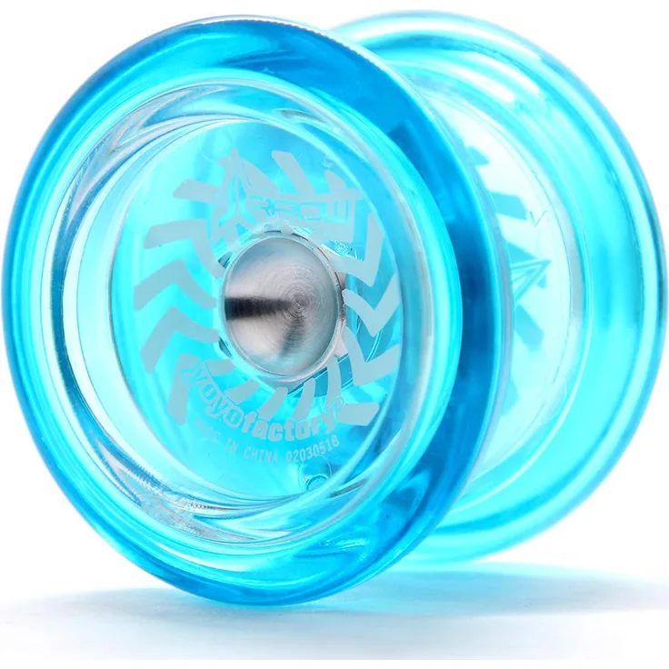 YoyoFactory Arrow Yo-Yo Mit Extra Kugellager Und Schnur - BLAU (Vom Anfänger Zum Profi, Moderne Leistung YoYo)