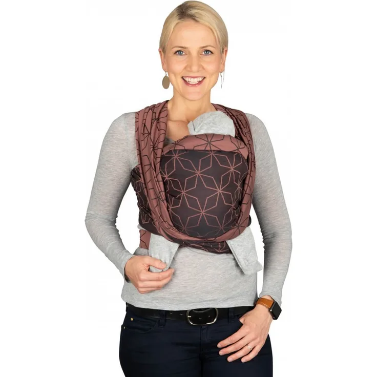 HOPPEDIZ l-j-mal-ros Tragetuch Malmö 4.60 m, rosa