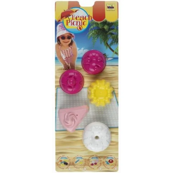 Sandspielzeug Beach Picnic Konditor-Set