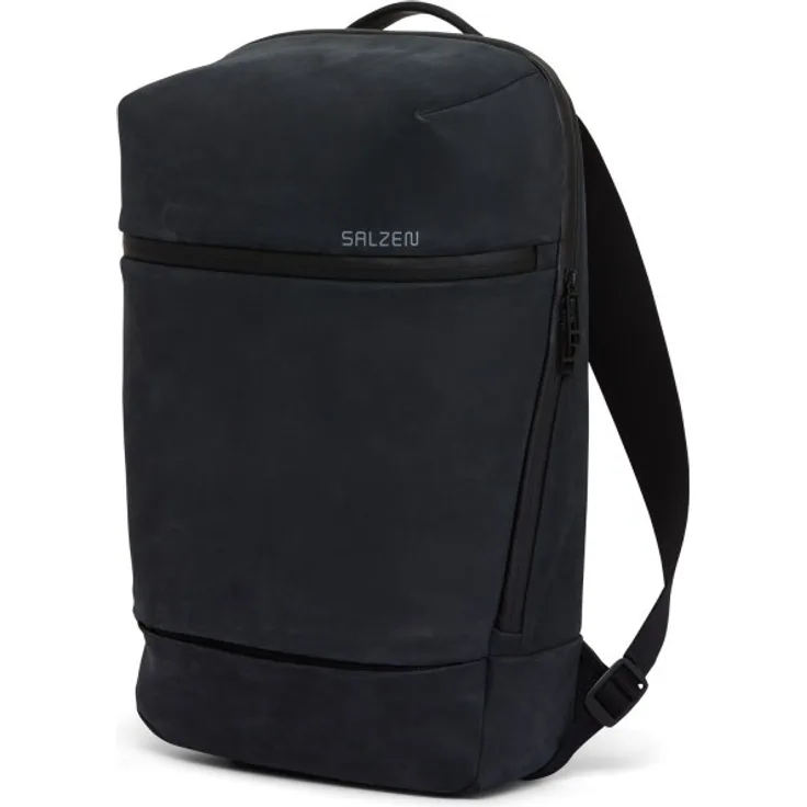 Salzen Rucksack Savvy Leather Charcoal Black