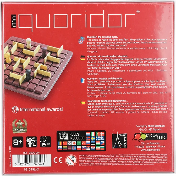 Smart Toys 'Quoridor Mini' Spiel – Bild 10