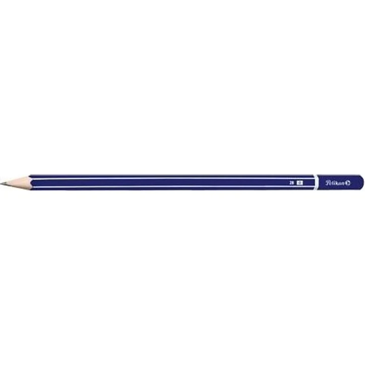 Pelikan Bleistift 2B, Sechskant, Blau, 3er Set – Bild 3