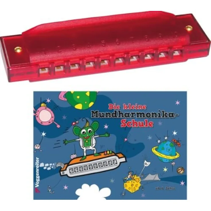 Voggenreiter 556 Buntes Mundharmonikaset