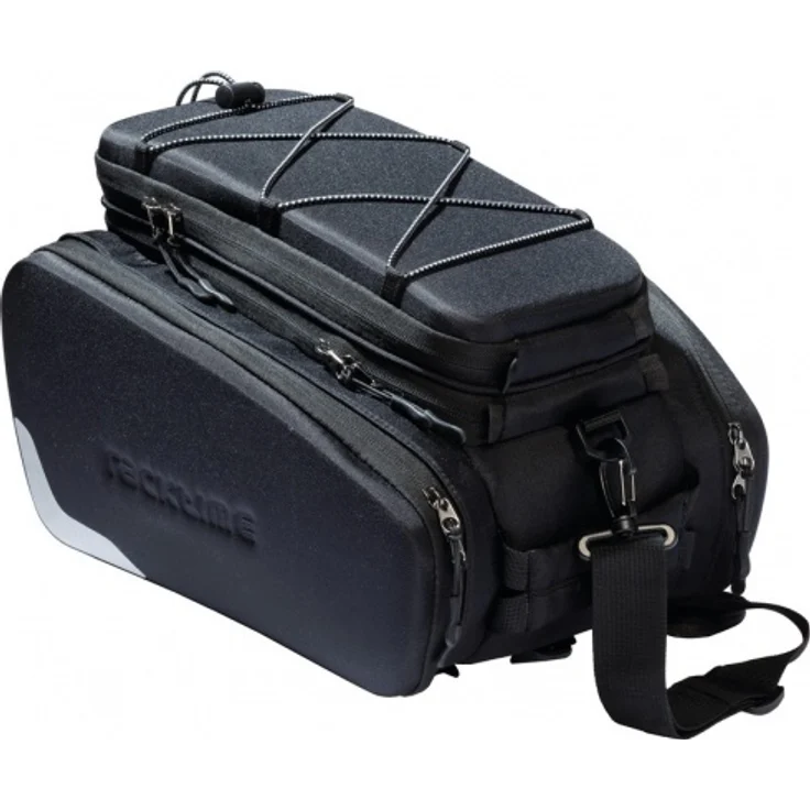 Racktime System Fahrradtasche Odin schwarz inkl. Snapit Adapter Größe 37x24x24 cm 19 ltr. – Bild 2