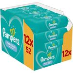 Pampers Fresh Clean Baby Feuchttücher 3x 4x52 Stück