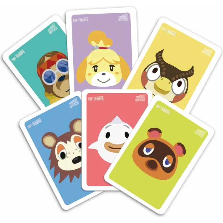 Winning Moves 44950 - Top Trumps Match Animal Crossing, Strategiespiel – Bild 3