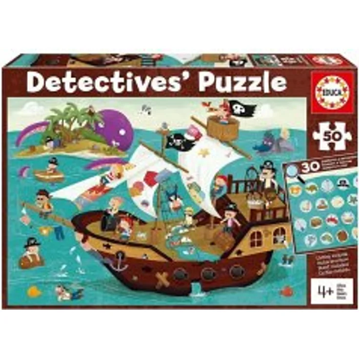 Piratenschiff - Detektiv Puzzle (Puzzle)