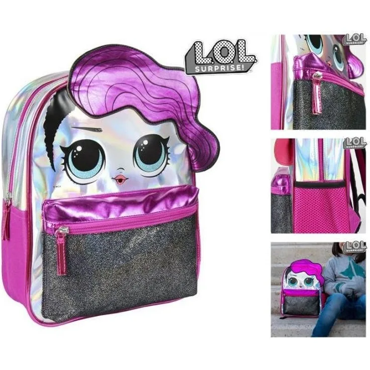 Schulrucksack LOL Surprise! Pink Blau