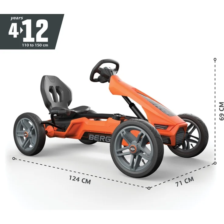 BERG Gokart L - Rally 2. 0 NRG Orange BFR – Bild 5