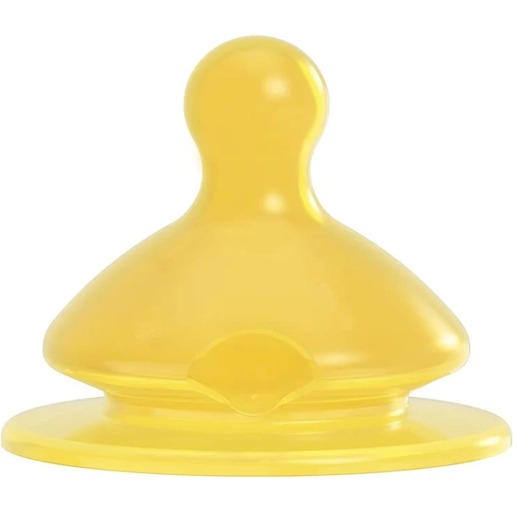 nip Flaschensauger kirschförmig für Cherry Green Weithalsflasche, Trinksauger Natur-Latex, Anti-Colic, von Geburt an, auch für die Stillzeit, Sauglochgrösse M – Bild 1