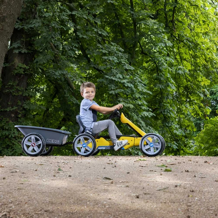 BERG Gokart Anhänger M für Reppy + Anhängerkupplung ZUBEHÖR – Bild 2