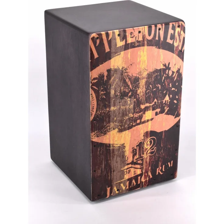 Voggenreiter Volt Cool Cajon 2 Jamaica Rum, Trommelkiste, Rythmusinstrument, Birkenholz, 48. 5 cm, 1277