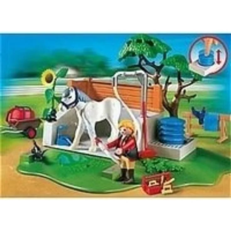 PLAYMOBIL - Pferde Waschplatz 4193