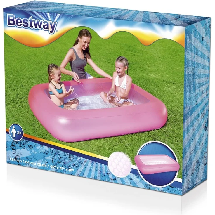 Bestway® Planschbecken "Aquababes" 165 x 104 x 25 cm, sortiert - 1 Stück, Farbauswahl erfolgt zufällig – Bild 4