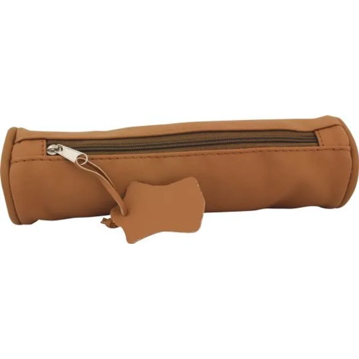 Stylex Schreibwaren 42474 - Faulenzerrolle, Leder, braun