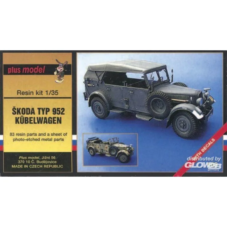 Plus model 103 Kübelwagen Kfz 15 / Skoda 952