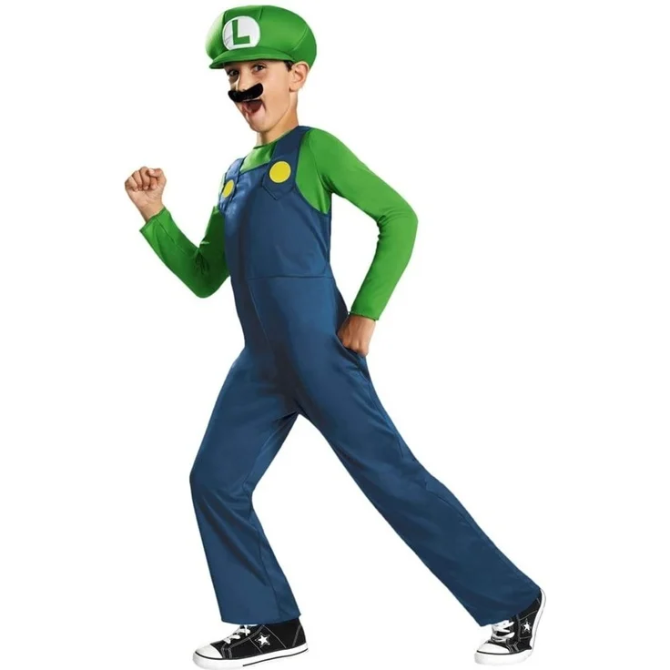 Jakks Super Mario Classic Costume Luigi