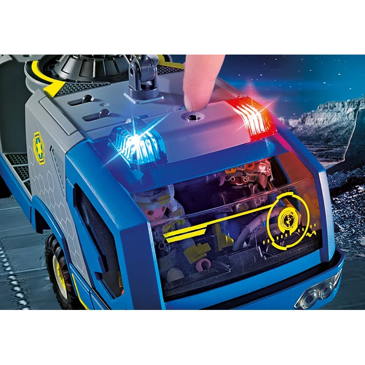 Playmobil Galaxy Police 70018 'Galaxy Police-Truck', 131 Teile, ab 5 Jahren, mit Lichteffekten – Bild 6
