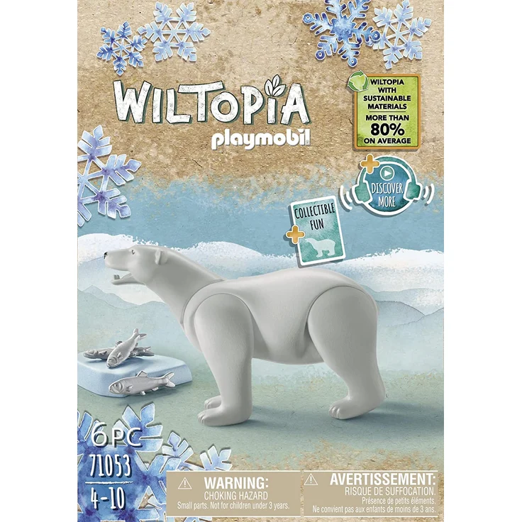 Playmobil Wiltopia 71053 'Eisbär', 6 Teile, ab 4 Jahren – Bild 4