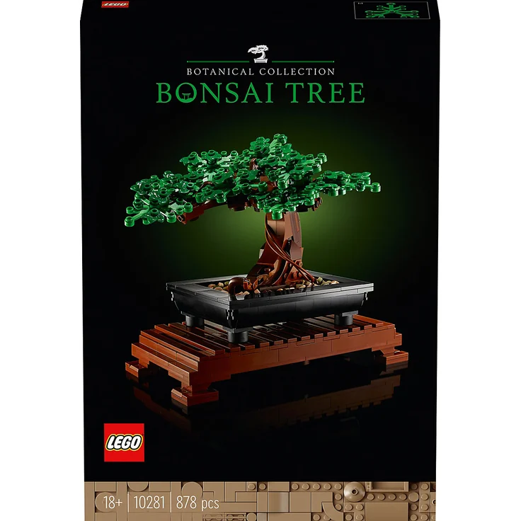 LEGO Icons 10281 'Bonsai Baum', 878 Teile, ab 18 Jahren, inkl. klassischen grünen Blättern und rosafarbenen Kirschblüten – Bild 3